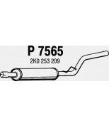 FENNO STEEL - P7565 - Глушитель средний VW CADDY 1.4 04-